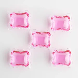 Eco-Friendly Disposable Enzyme Laundry Detergent Pods, Super-Concentrated, Low-Foam Gel