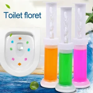 Eco-Friendly Disposable Flower Gel Toilet Cleaner Deodorizer with Natural Fragrance and Stain Removal
