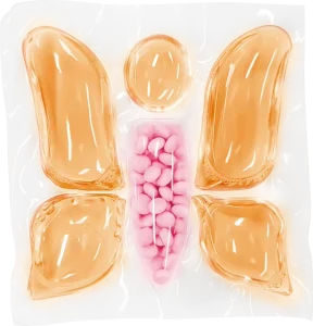 Eco-Friendly Disposable Laundry Beads for Quick Dissolve in Cold Water Energy-Saving Formula Multi-Chamber Design Pods