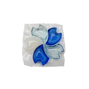 Eco-Friendly Disposable Laundry Detergent Liquid Pods for Apparel Anti-Bacterial Deep Clean 5-in-1
