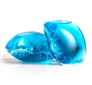 Eco-Friendly Disposable Liquid Laundry Detergent Pods with Color Protection and Stain Removal