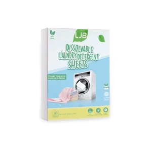 Eco Friendly Disposable Solid Laundry Detergent Sheets for Baby Clothes