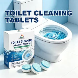 Eco-Friendly Disposable Solid Toilet Cleaning Tablets Deodorizing Descaling Effects Fresh Lemon Scent 360g Bowl Cleaner Blocks