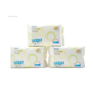 Eco Friendly Disposable Wet Dry Tissue Soft Feminine Cleansing Wipes with Dry Clean Option From China