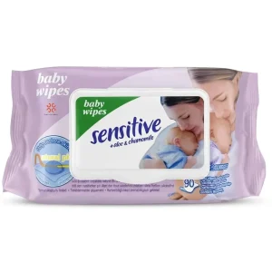 Eco Friendly Extra Soft Baby Wipes 90 Count Cleansing Wet Wipes