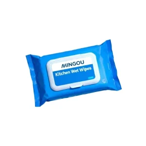 Eco-Friendly Flushable Biodegradable Non-Woven Mingou Kitchen Wipes Soft & Skin-Friendly