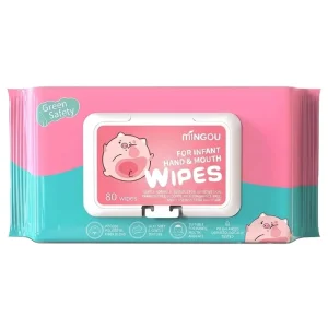Eco Friendly Flushable Biodegradable Super Soft Gentle Non Irritating Antibacterial Baby Cleansing Wipes