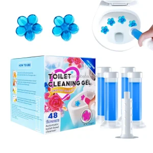 Eco-Friendly Fragrance Toilet Bowl Automatic Cleaning Gel Septic-Safe Formula 45g