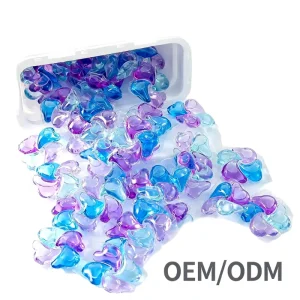 Eco-Friendly Gel Laundry Detergent Pods Deep Stain Removal Color Protection Long-Lasting Fragrance