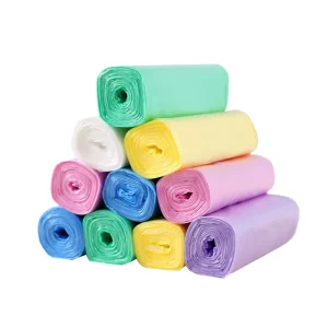 Eco-Friendly HDPE/LDPE Recycled PE Plastic Trash Bag Custom Factory Supply Waste Garbage Bag