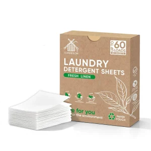 Eco Friendly High Grade Dissolving Laundry Detergent Sheets Private Label Cleanser Natural Lasting Fragrance Laundry Strips