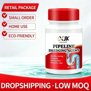 Eco-Friendly High-Solubility Powder Pipeline Dredging Agent 300g Kitchen Bathroom Drain Cleaner