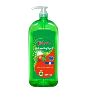 Eco Friendly Home Mint Fragrance Dish Cleaning Liquid Kitchen Detergent for Dish Washing 1 KG