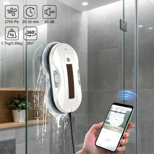 Eco-Friendly Home Use Electric Window Cleaning Robot with Multi-Mode Automatic Glass Vacuum Cleaner