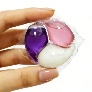 Eco-Friendly Hypoallergenic Laundry Detergent Pods for Baby Strong Cleaning Stain Removal Color Protection Long-Lasting
