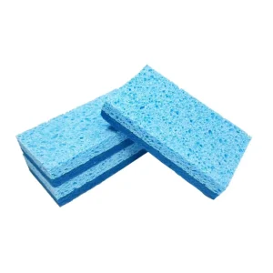 Eco-Friendly Kitchen Cleaning Sponges Customized Logo Scouring Pads & Scrubbers Dishwashing Sponge Set