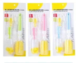 Eco Friendly Kitchen Handle Cup Dish Bottle Cleaning Brush 2In1 Free Sample