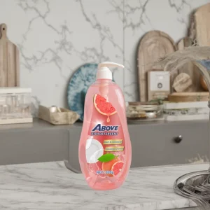 Eco-Friendly Kitchen Use Dishwashing Liquid Detergent Flower Lemon Strawberry Lemon Ginger Fragrance Instant Cleaning