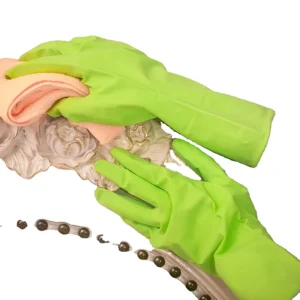 Eco-Friendly Latex Rubber Kitchen and Household Cleaning Gloves