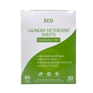 Eco Friendly Laundry Detergent Sheets Biodegradable Laundry Detergent Sheet Strips