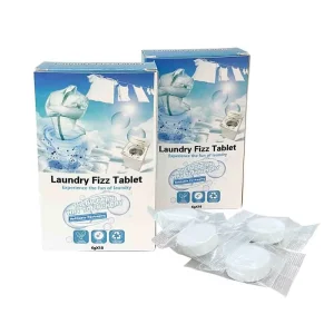Eco-Friendly Laundry Detergent Tablets and Sheets for Home or Hotel Use