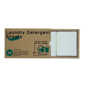 Eco Friendly Laundry Soap Paper Sheet Laundry Detergent Tablets Clothes Free Sample Laundry Sheet