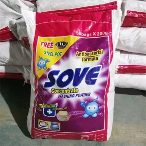 Eco-Friendly Lavender & Lemon Fragrance High-Foam Laundry Detergent Washing Powder for Apparel