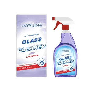 Eco-Friendly Lavender-Scented Glass Cleaner for Dust, Dirt, Oil and Stain Removal