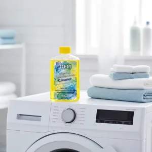Eco Friendly Lemon Scent Disposable Liquid Laundry Detergent for Apparel Packaged in Bottle