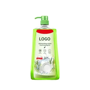 Eco Friendly Lemon Scent Liquid Dishwashing Detergent 1000ml Food Grade