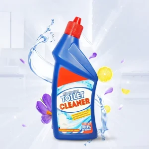 Eco Friendly Lemon Scent Toilet Gel Cleaner Removes Stains & Odors for Home Hotel Office Mall Use