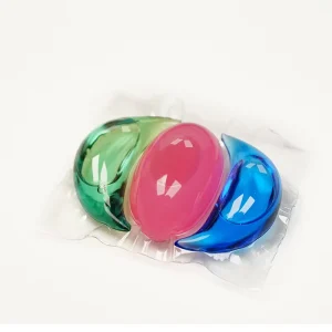 Eco-Friendly Liquid Laundry Detergent Pods for Washing Machines with Softener