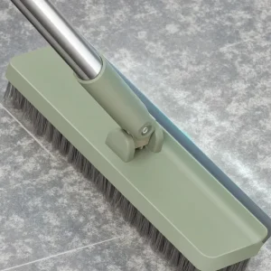 Eco Friendly Long Handle Cleaning Brush with Stainless Steel and Nylon Bristles