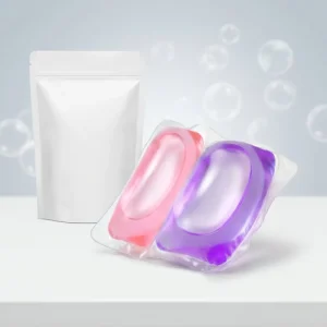 Eco-Friendly Low-Foam Laundry Detergent Capsules with Bleaching and Oxygen Technology