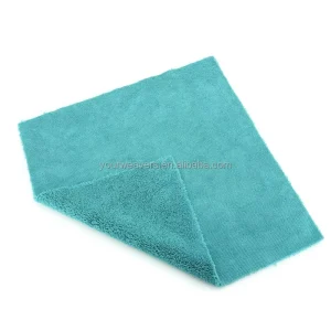 Eco-Friendly Microfiber Car Cleaning Towel 40x40cm 400gsm Edgeless Lint-Free