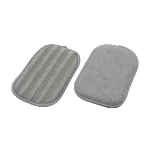 Eco-Friendly Microfiber Spiral Dishwashing Scrub Sponge Scouring Pad