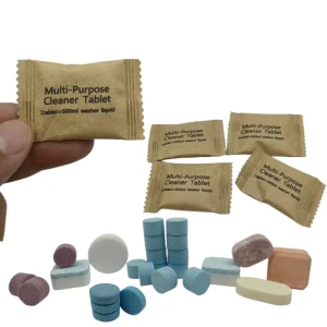 Eco-Friendly Multi-Function Natural Ingredient Cleaning Tablets for Home Use