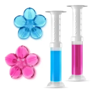Eco-Friendly Multi-Purpose Household Cleaning Gel Bathroom Toilet Fragrance Flower Gel