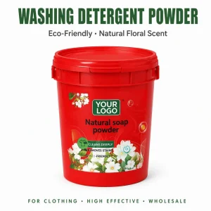Eco Friendly Natural Floral Scent High Effective Washing Detergent Powder for Clothing