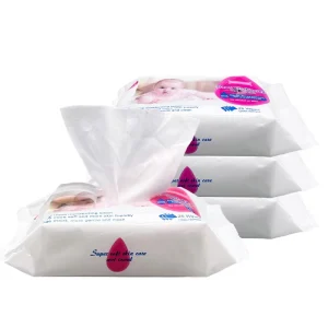 Eco Friendly Non Woven Alcohol Free Biodegradable Moisturizing Custom Wet Tissue Wipes Extra Soft Baby Wipes
