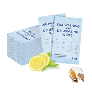 Eco Friendly Non Woven Kitchen Cleaning Wet Wipes Customized Dishwashing Degreasing Gentle Hands Fragrance ISO9001 Certified
