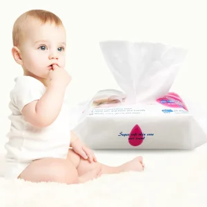 Eco Friendly Nonwoven Disposable Baby Wipes Alcohol Free Biodegradable Gentle Sensitive Newborn Skin Cleaning Wipes