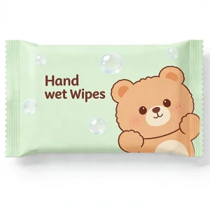 Eco-Friendly Nonwoven Flushable Baby Wet Wipes, Extra-Soft, Mild Cleansing Formula