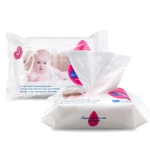 Eco-Friendly Organic Baby Wet Wipes 99% Water Alcohol-Free Biodegradable Non-Woven 15x20cm/18x20cm