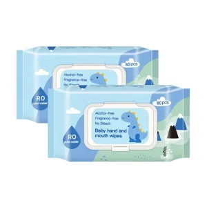 Eco-Friendly Organic Unscented Disposable Baby Wet Wipes