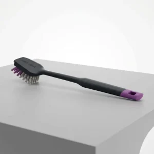 Eco-Friendly PP Pot Brush with Long Plastic Handle and Nylon Bristles