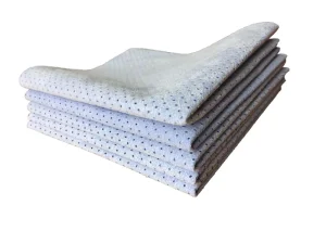 Eco Friendly PU & Polyamide Chamois Cloth with Perforated Design Super Absorbent Towel for Kitchen Dish Car & Household Cleaning