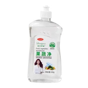 Eco Friendly Peach Scented Dishwashing Liquid with 15% 30% Active Ingredients for Deep Cleaning Kitchen Detergent