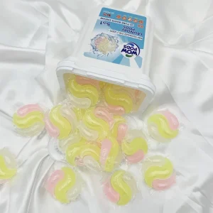 Eco-Friendly Perfume Liquid Fragrance Detergent Pods Laundry Capsules