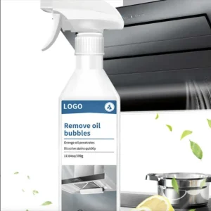 Eco Friendly Powerful Degreaser Spray with Fast Acting Formula for Kitchenware Equipment Stain Removal